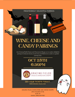 Wine, Cheese and Candy Pairings